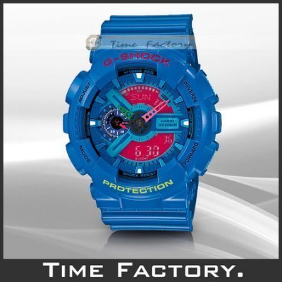 【時間工廠】全新 CASIO G-SHOCK 限量雙顯款 GA-110HC-2 (GA 110 HC 2)