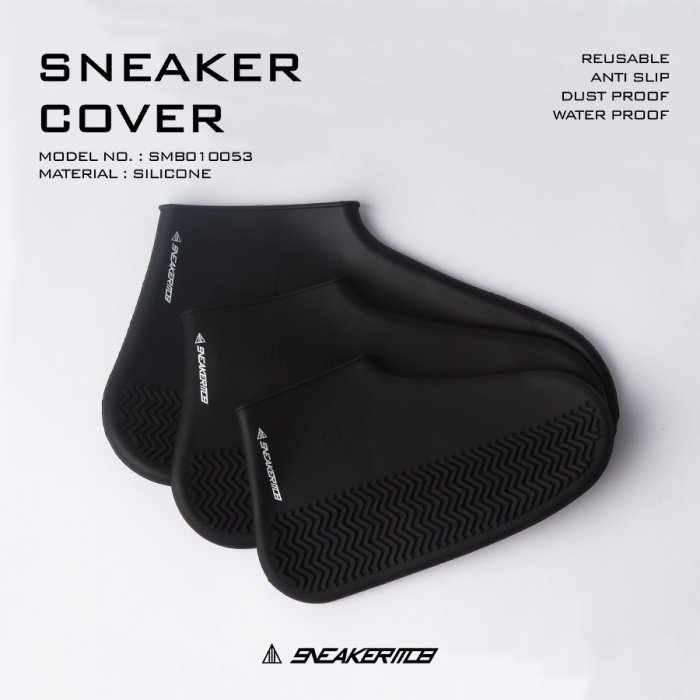 【高冠國際】SNEAKER MOB SNEAKER COVER 防水鞋套/ 雨鞋套 止滑 雨鞋  防水 彈性