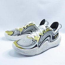 Under Armour 3027263100 Spawn 6 男 籃球鞋 灰白黑金【iSport愛運動】