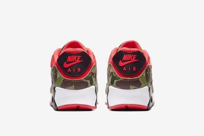 Nike Air Max 90 Reverse Duck Camo CW6024-600 迷彩紅