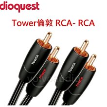 【高雄富豪音響】美國線聖 Audioquest TOWER(RCA-RCA)倫敦 RCA訊號線