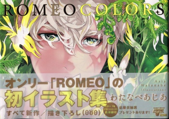 Asia Watanabe 畫集《ROMEO COLORS》