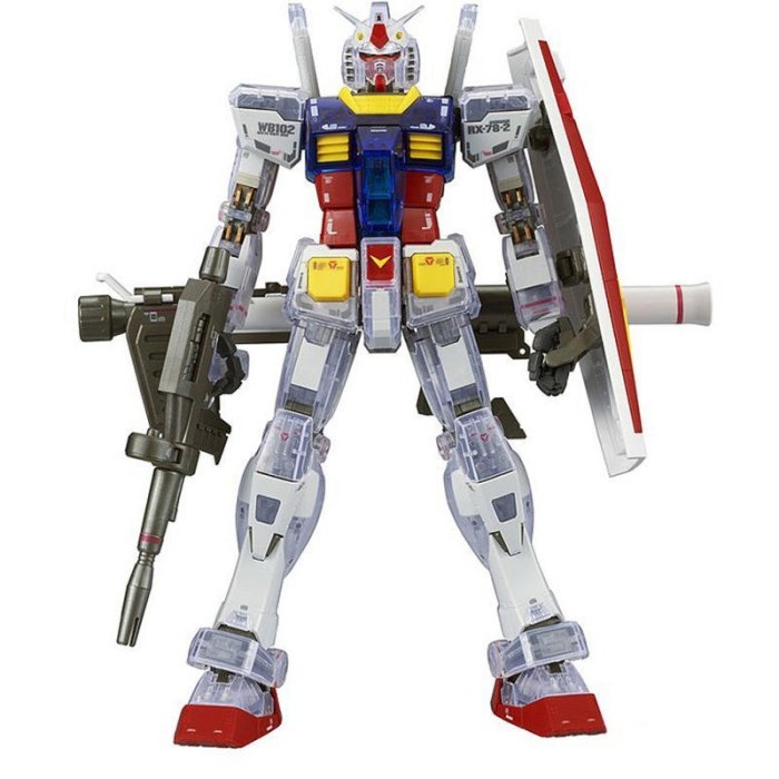 鋼普拉】BANDAI 鋼彈一番賞B賞MG 1/100 RX-78-2 GUNDAM Ver.3.0 彩透