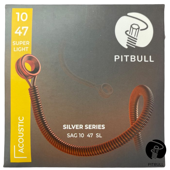 【又昇樂器.音響】土耳其製 Pitbull Silver 系列 SAG 10/47 SL 木吉他弦