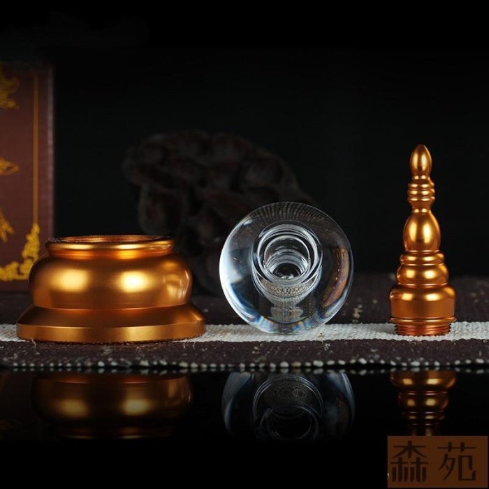 熱銷  佛教用品16cm亞克力藏傳佛教用品藏傳佛教佛堂擺件