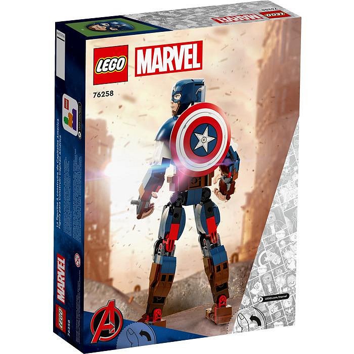 【台灣樂高】超級英雄系列 76258   Buildable Figure: Captain America