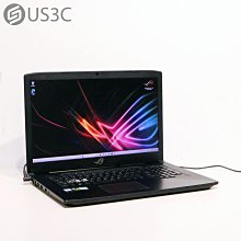 【US3C-青海店】【一元起標】華碩 ASUS GL703GE 17吋 FHD i7-8750H 8G 128G SSD+1TB GTX 1050 Ti 獨顯