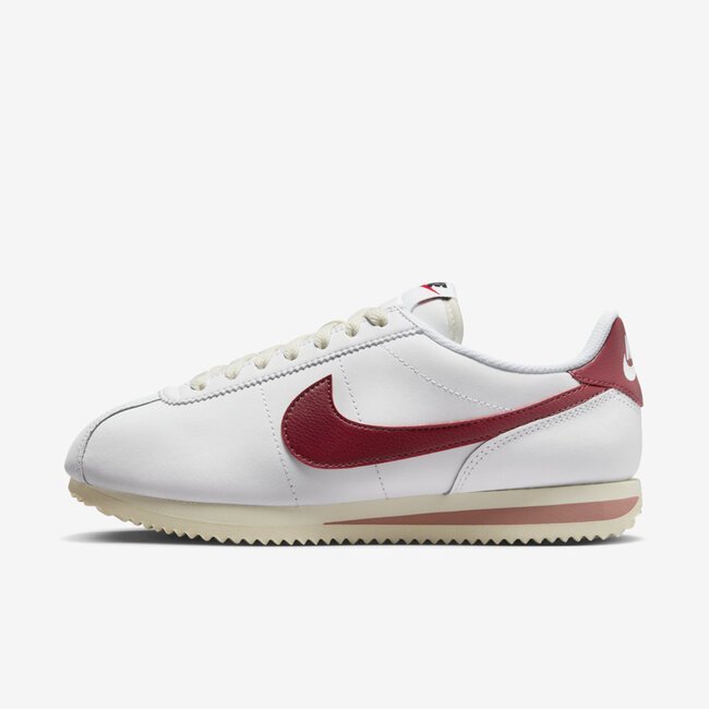 Nike Cortez 女 白紅 休閒鞋 運動鞋 阿甘鞋 奶油中底 DN1791-103