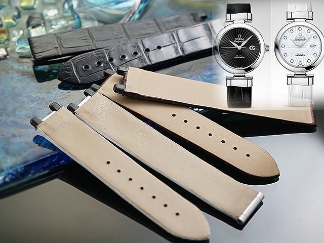 【時間探索】 全新Omega LADYMATIC 代用進口高級錶帶  ( 16mm ) sho