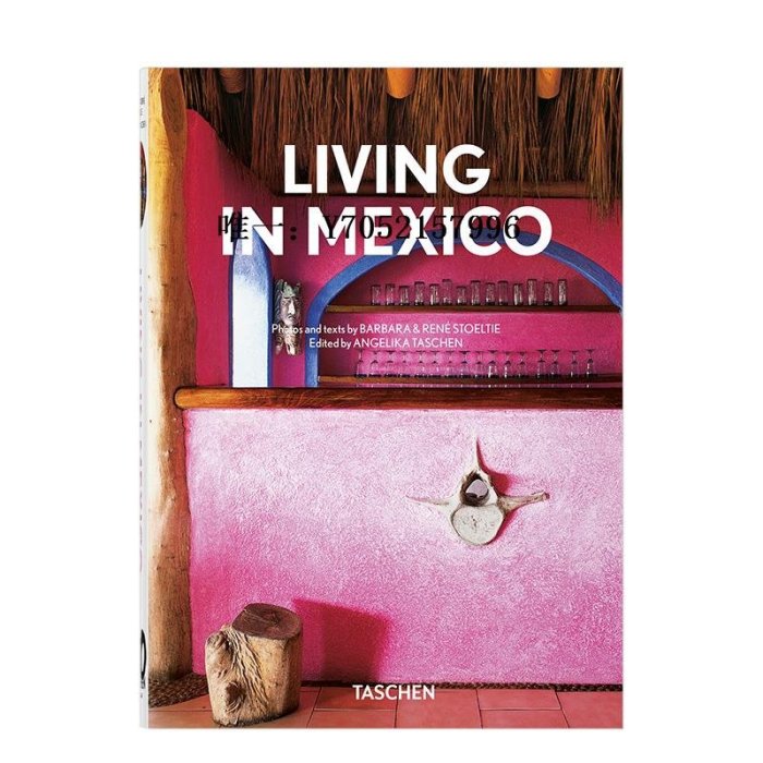 文軒書社現貨 TASCHEN原版40周年紀念版 Living In Mexico 生活在墨西哥圖書