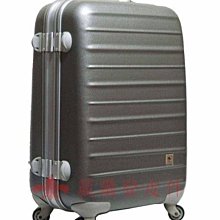 《補貨中缺貨葳爾登》ABS25吋360度防水防壓旅行箱硬殼行李箱中頂極品,時尚拉桿登機箱25吋8235灰