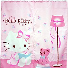 ♥小花花日本精品♥ Hello kitty 棉質中長門簾 居家裝飾 無附掛桿 ~ 8