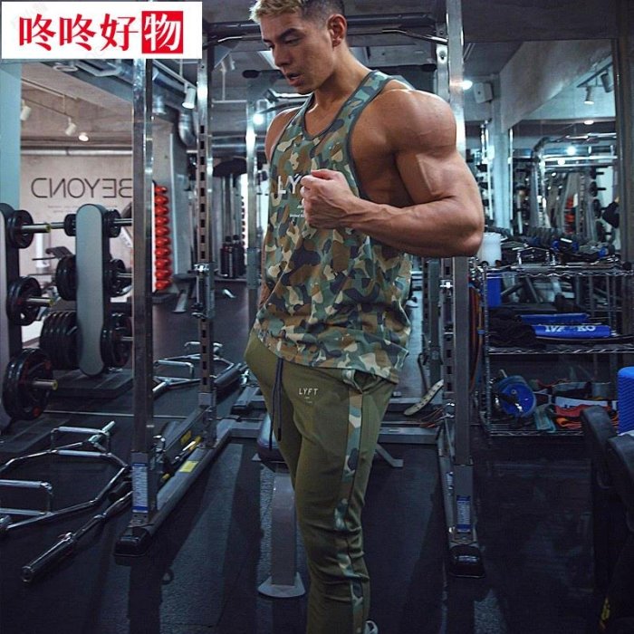 男士健身運動慢跑褲 條紋修身休閒長褲 3XL 大呎寸 Lyft Gym~咚咚好物