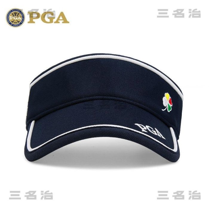 美國PGA 高爾夫女士球帽 無頂透氣帽 帽檐 吸汗內里 可調節