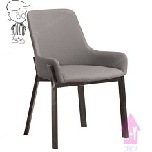 【X+Y時尚精品傢俱】現代餐桌椅系列-塔克 灰皮鐵腳餐椅.造型椅.洽談椅.書桌椅.摩登家具