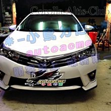 【小鳥的店】豐田 11代 2014 ALTIS 2015 車美仕 類原廠 空力套件 報價含裝