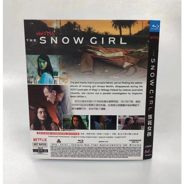 藍光影音~BD藍光歐美電視劇 The Snow Girl 雪花女孩/雪女孩 (2023) 西班牙語發音 中文字幕 2碟盒裝BD藍光