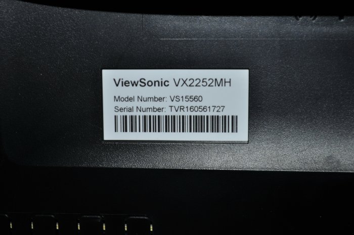 少用極新備用機！ViewSonic VX2252MH 22吋Full HD電競護眼寬螢幕 HDMI DVI VGA三介面