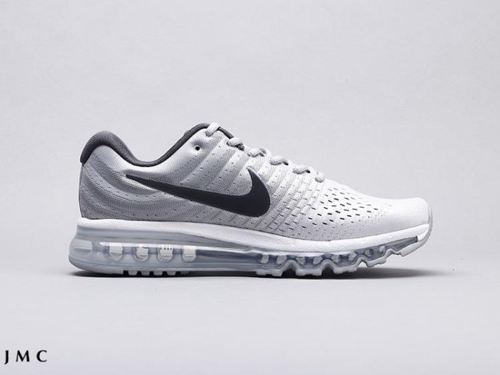 NIKE AIR MAX 2017 氣墊 黑灰白 運動慢跑鞋 男鞋 849559-101