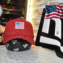 特價 New Era Cap USA Flag KF 9Forty 美國國旗星條旗徽章紅色高帽身鴨舌帽940彎帽