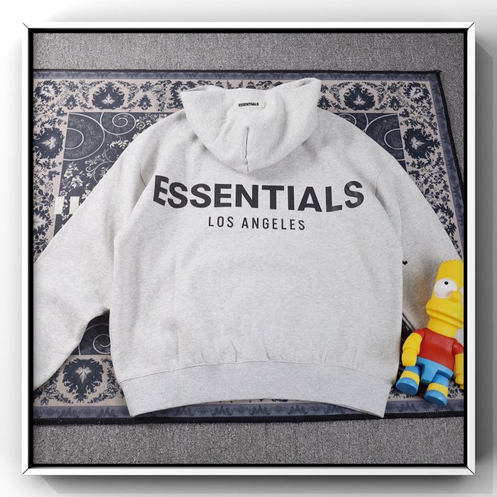 【熱賣精選】fog essentials Los Angels LA 3m hoodie 反光抓絨連帽衛衣 帽衫