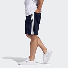 【Dr.Shoes 】Adidas Originals Chino 男裝 深藍 拉鍊 休閒 運動短褲 EC7299