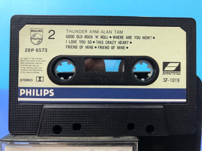 寶來AC354 (附歌詞.歌友卡) THUNDER ARM ALAN TAM 60元起標無底價~CD 黑膠 錄音帶