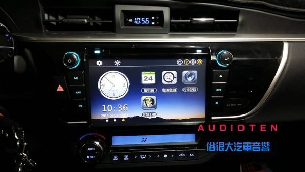 俗很大~Freeway TOYOTA 11代  Altis 9吋DVD機 數位 導航 藍芽 方控 MHL/HDMI 手機連結功能