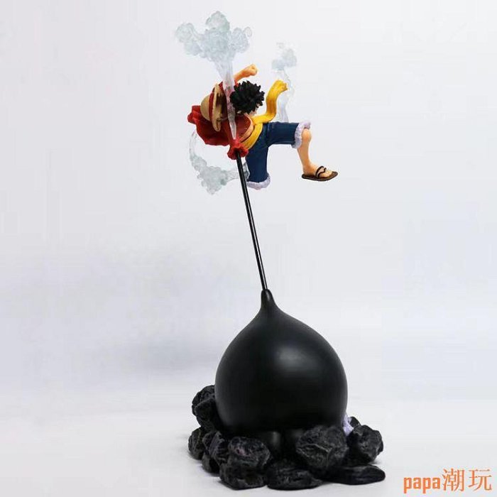 papa潮玩【】海賊王 航海王 One Piece 三檔 路飛 魯夫 草帽 公仔 玩偶 手模 模型 人偶 擺件 手辦 生日禮物