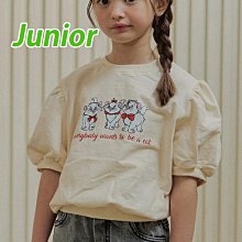 JS(8~9Y)~JM(9~10Y) ♥上衣(CREAM) BY MIMI-2 24夏季 BYI240401-097『韓爸有衣正韓國童裝』~預購