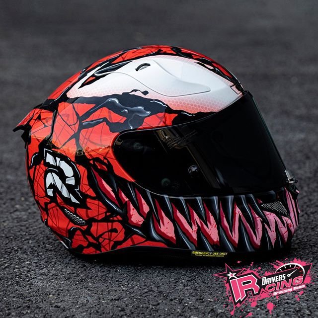 ♚賽車手的試衣間♚ HJC® HJC RPHA 11 Carnage Marvel 最新 送 墨片 防霧片