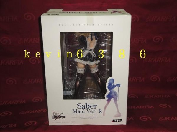 東京都-非初音-ALTER Fate / hollow ataraxia Saber 賽巴 女僕版 1/6PVC 日版 現貨