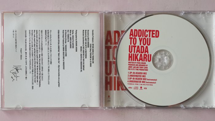 【鳳姐嚴選二手唱片】宇多田光 Utada Hikaru / Addicted to you 迷戀你 單曲 (微紋/側標)