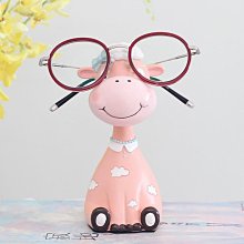 支架 創意可愛小鹿眼鏡支架辦公室桌面擺件家居臥室眼鏡店裝飾品禮物