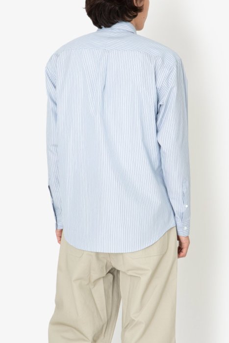 2022SS AURALEE FINX STRIPE SHIRTS 藍色條紋5號| Yahoo奇摩拍賣