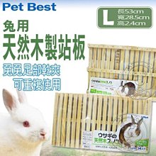 【🐱🐶培菓寵物48H出貨🐰🐹】Pet Best》R-A577天然木製站板-中(L) 特價179元
