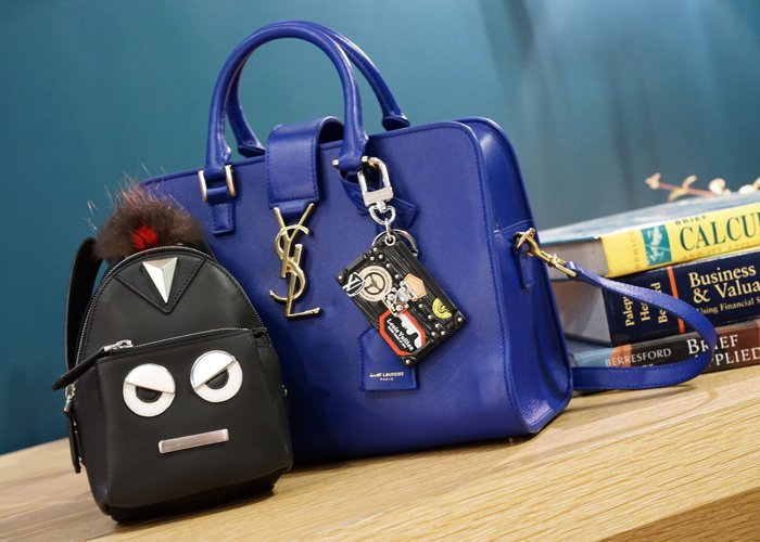 Fendi 7AR507 micro Face bag 迷你 Face 零錢包 黑