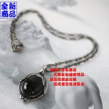 優買二手名牌店 喬治傑生 Georg Jensen 2010 年度 黑瑪瑙 寶石 925 銀 項鍊 首刻 GJ 全新