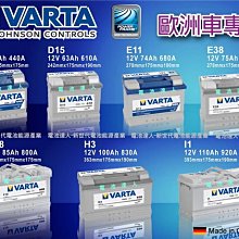 VARTA C6 德國進口 德製 華達電池 電瓶 54801 新SX4 SKODA FIESTA 54459 54434