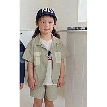 XS~XL ♥套裝(KHAKI) LINDO-2 24夏季 LNO240424-002『韓爸有衣正韓國童裝』~預購