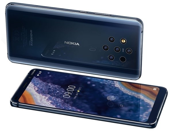 台南『富達通信』Nokia9 PureView 6G+128G 五鏡頭/5.99吋/防水防塵【全新直購價20250元】