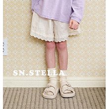 JS~JM ♥褲子(天然布料色) SNSTELLA-2 24夏季 SNS240521-001『韓爸有衣正韓國童裝』~預購