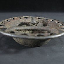 [銀九藝] 古董銅器 銅雕 油燈盤 薰香盤 特殊銅盤