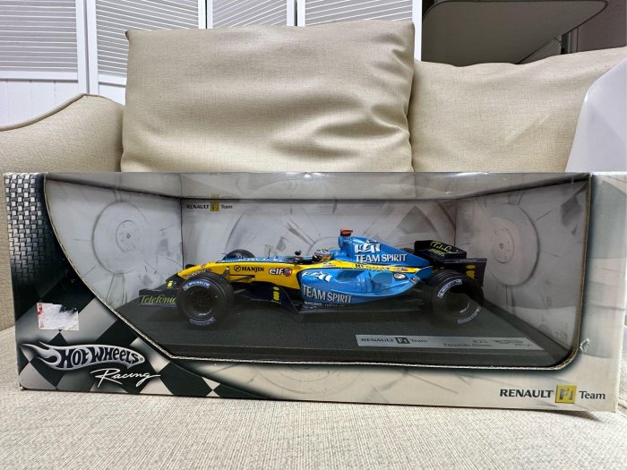 風火輪 雷諾 一級方程式 阿隆索 hot wheels F1 Alonso Renault R25