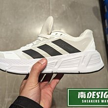 限時特價 南🔥2024 5月 ADIDAS QUESTAR 跑鞋 避震 穩定 高低差 網布 男款 白黑 IF2228