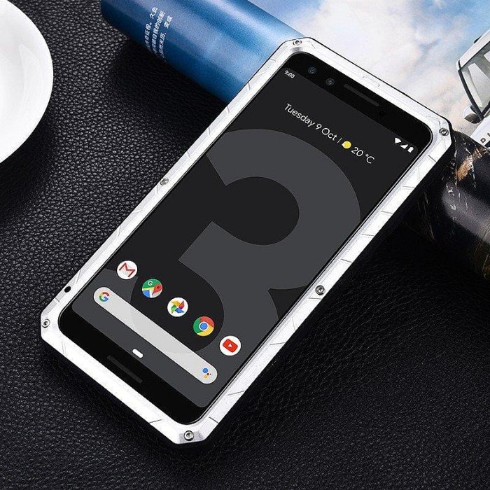 全館滿運 【iMatch】適用於Google Pixel3手機殼 適用於Google Pixel 3XL金屬殼 精品三防殼 可開發票