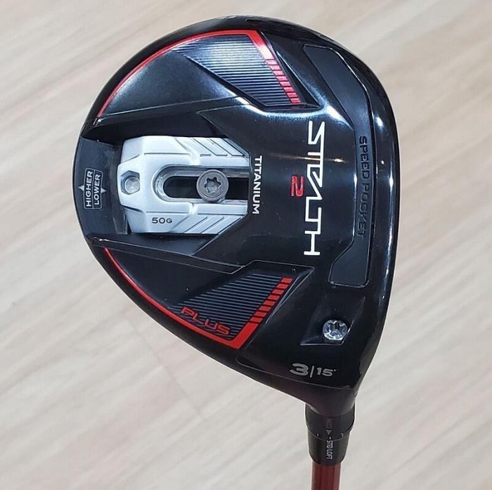 二手美品TaylorMade STEALTH2+ 15° 3號球道木桿 VENTUS VᴇʟᴏCᴏʀᴇ S桿身11658