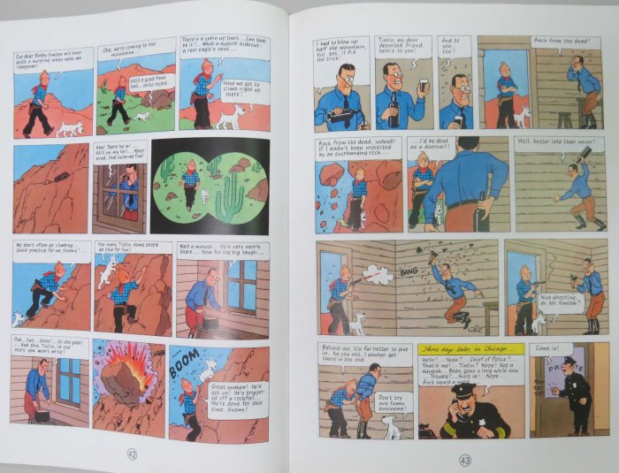 丁丁歷險記(英文版) Tintin in America《丁丁在美國》The Adventures of Tintin