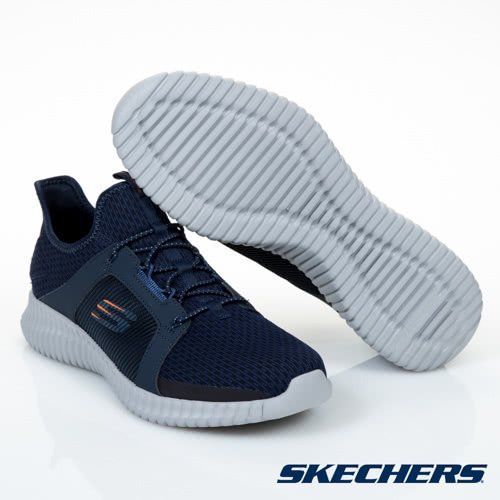 SKECHERS 新款上市 ELITE FLEX 男时尚運動鞋  52640 NVOR最後一雙11號