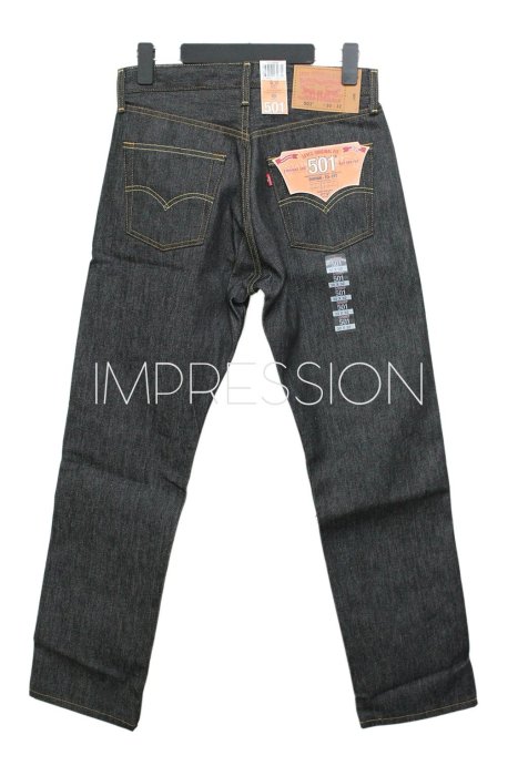 【IMP】 Levis Jean Shrink To Fit 501 0226 5010226 黑色 上漿 牛仔褲